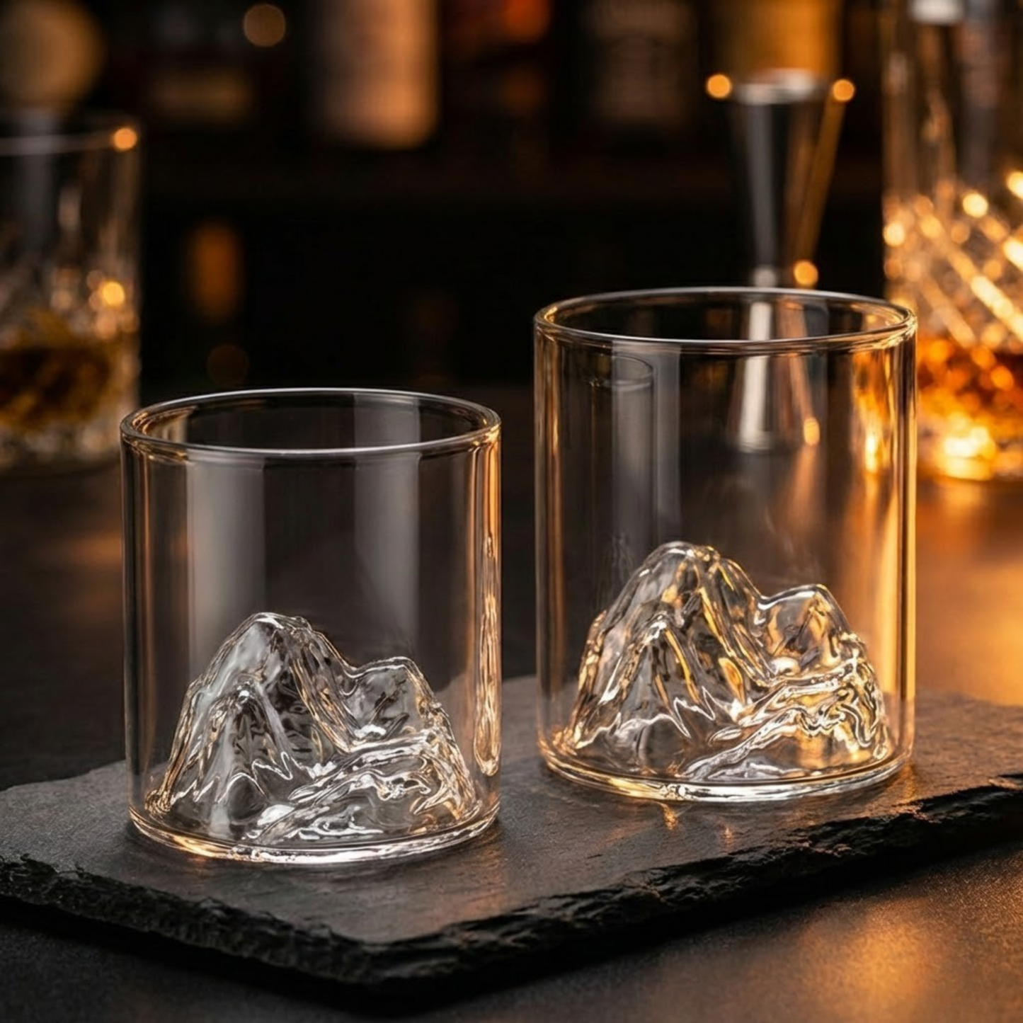 Japanese Mountain Glass - Set of 2