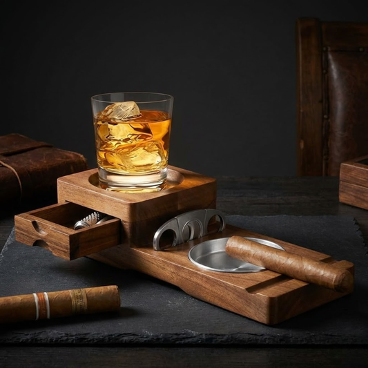 Cigar and Whisky Stand