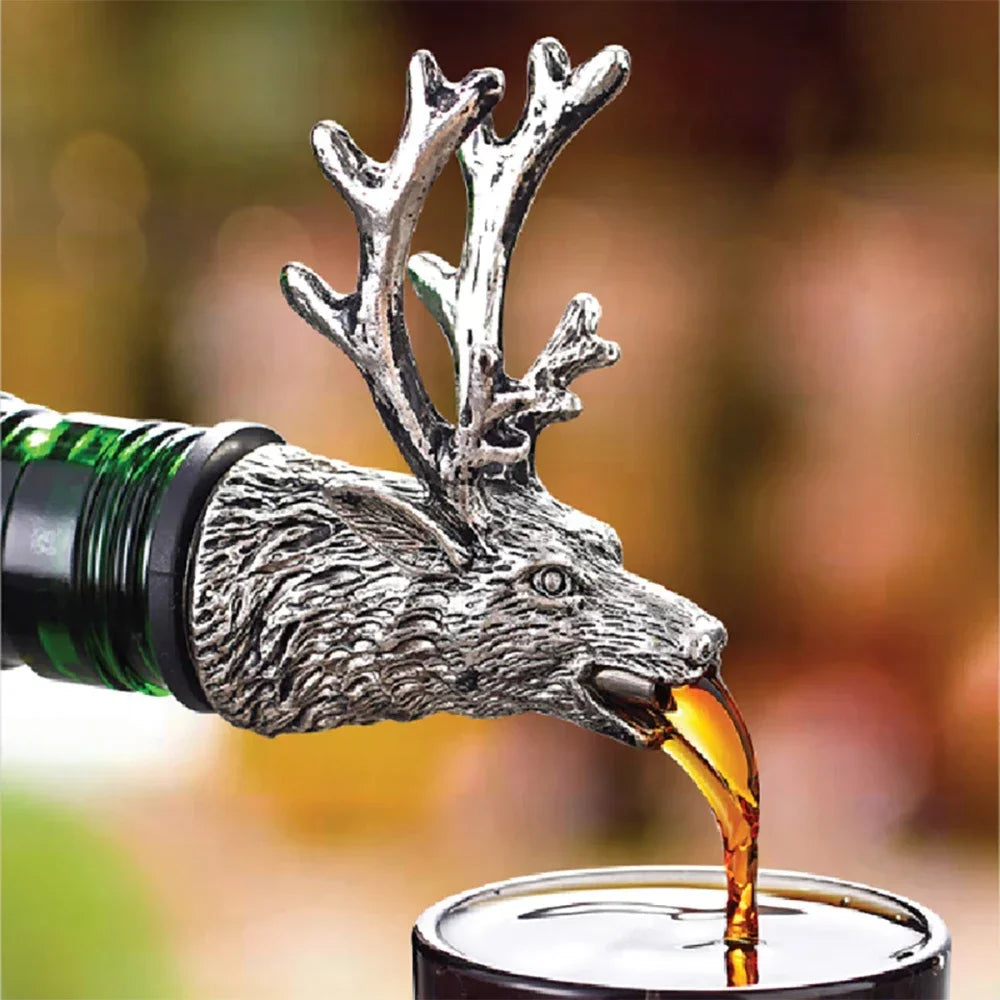 Deer Bottle Pourer Spout